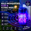 2-in-1 Electric Mosquito Killer & UV Insect Trap | Chemical-Free, Silent & Energy Efficient | Plug-in Mosquito Killer for Home, Bedroom & Office